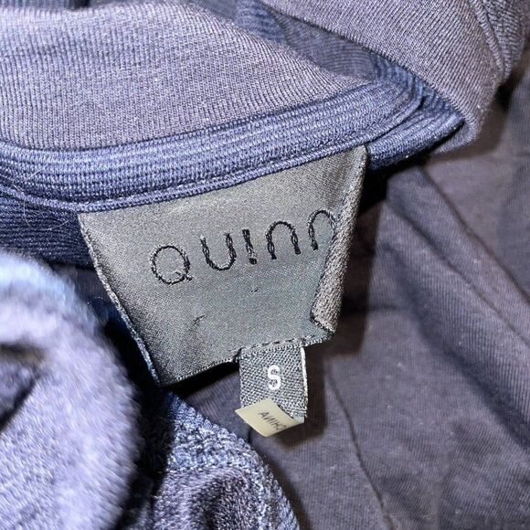 Quinn Kanodia Fabric Blocked T-Shirt QM71726-001-M5 Men’s Smal Short Sleeve Blue - Picture 5 of 8